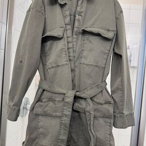 Abercrombie & Fitch Army Green Utility Jacket